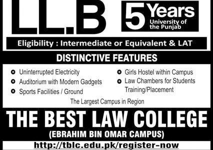 05 Years LLB Program Annual System